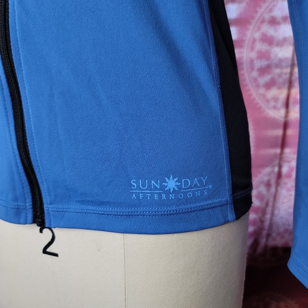 Sunday Afternoons Swim Shirt Blue Size XS - Picture 3 of 12